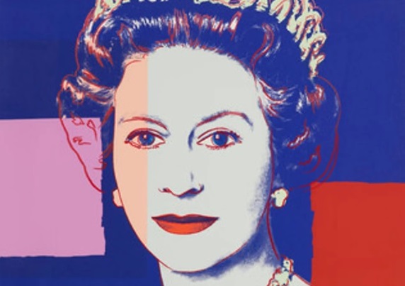 Portreti i mbretëreshës Elizabeth II punuar nga Warhol, shitet për 820 mijë euro