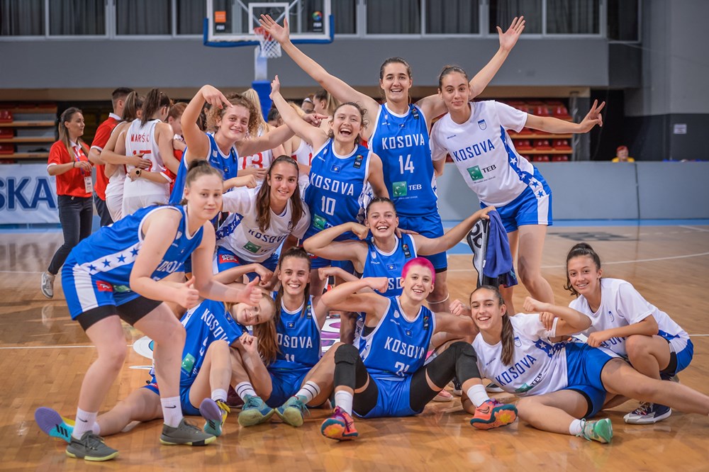 Basketboll, Kosova me 5 kombëtare të reja në arenën ndërkombëtare