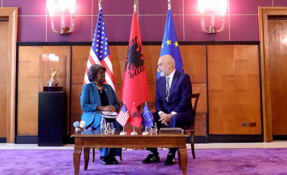 Rama pret në takim ambasadoren e SHBA-së në OKB