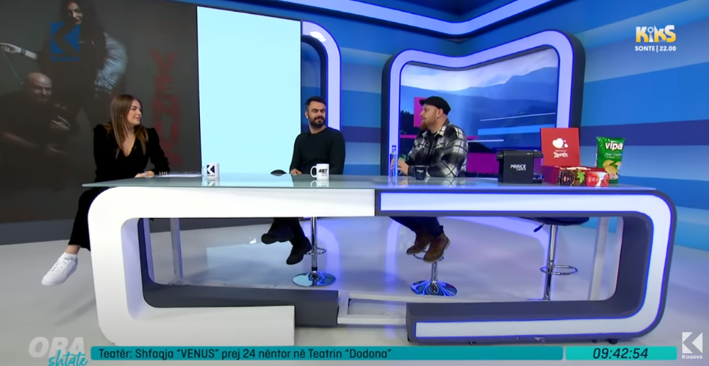 Shfaqja “VENUS” prej 24 Nëntor në Teatrin "Dodona" (VIDEO)