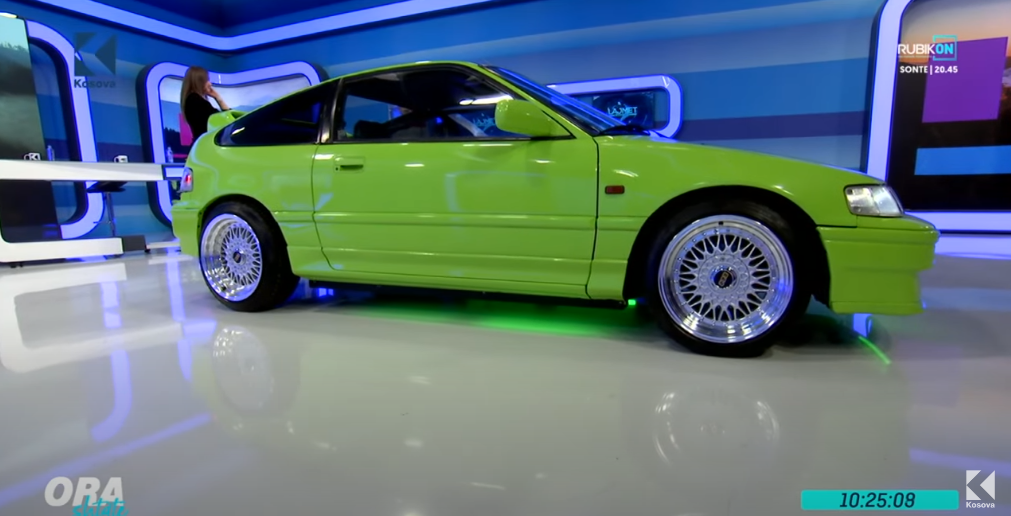 Dashamir Terizja nga Tetova me veturën e tij Honda CRX, viti 1988 (VIDEO)