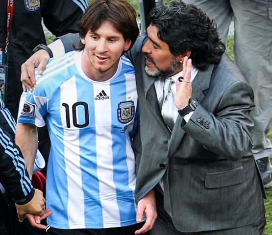 Messi tetë gola në 21 lojë, barazohet me Maradonan