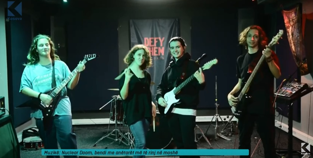 Nuclear Doom, bendi me anëtarët më të rinj në moshë (VIDEO)