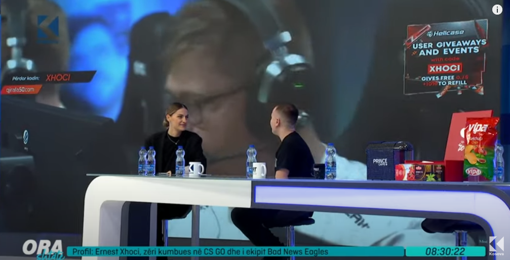 Ernest Xhoci, zëri kumbues i CS:GO dhe i superekipit Bad News Eagles (VIDEO)