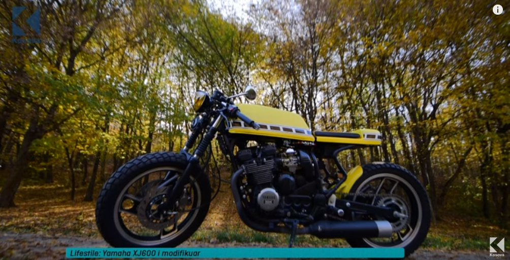 Yamaha XJ600 i modifikuar (VIDEO)