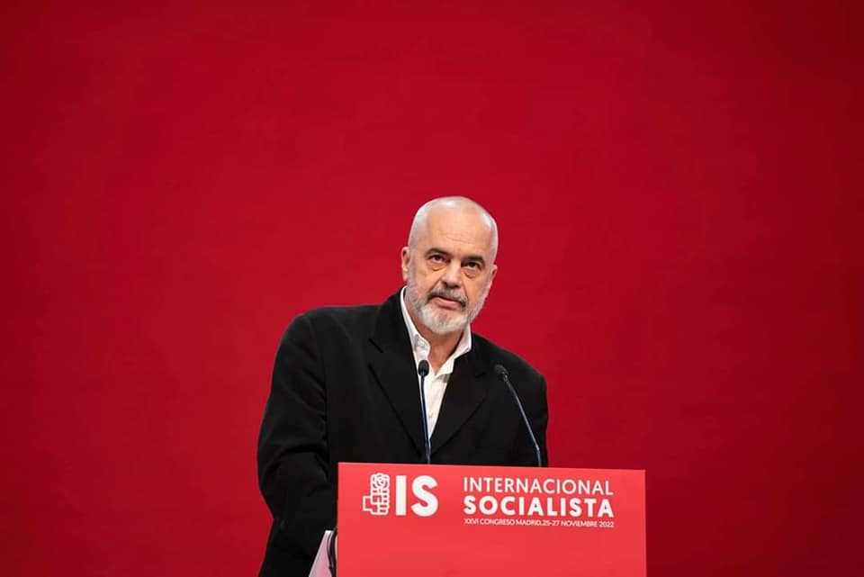 Rama rizgjidhet zëvendëspresident i Internacionales Socialiste