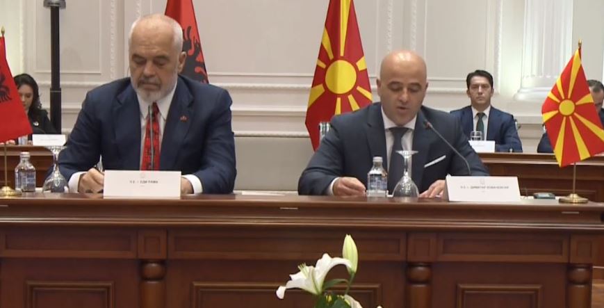 Nis mbledhja e qeverive Shqipëri-Maqedoni e Veriut, Kovaçevski: Qëllimi ynë është i njëjtë, anëtarësimi në BE