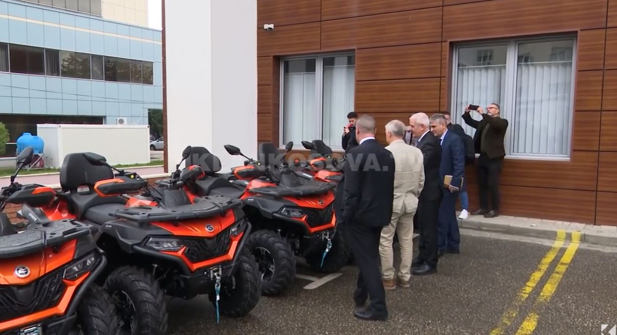 Gjysmë milioni euro donacion për policinë nga Gjermania për kontroll kufiri (VIDEO)