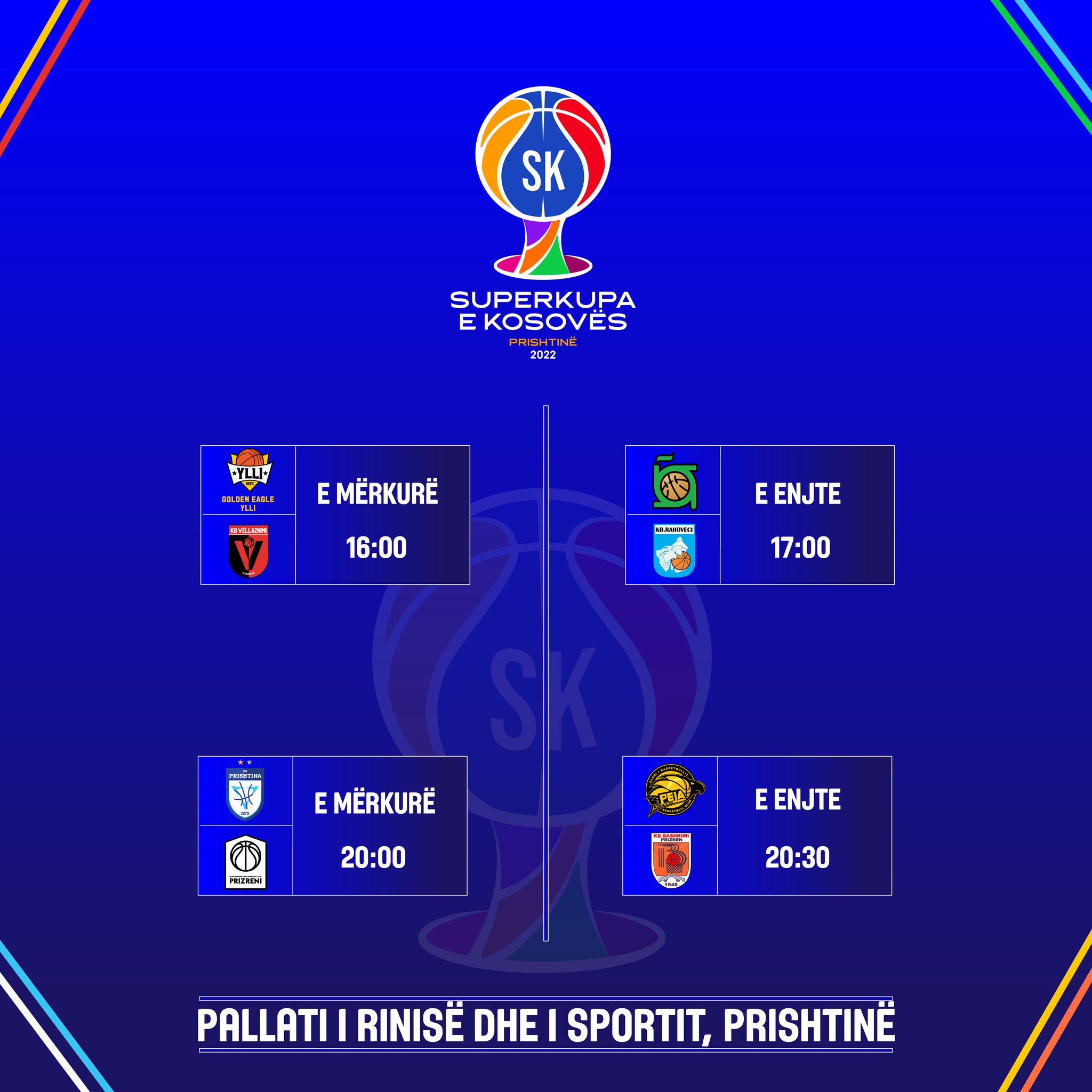Superkupa e Kosovës në basketboll fillon të mërkurën, 4 ditë me super ndeshje (VIDEO)