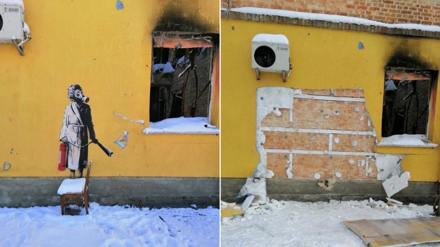 Përpjekja për ta vjedhur muralin e Banksyt, i dyshuari mund të burgoset 12 vjet