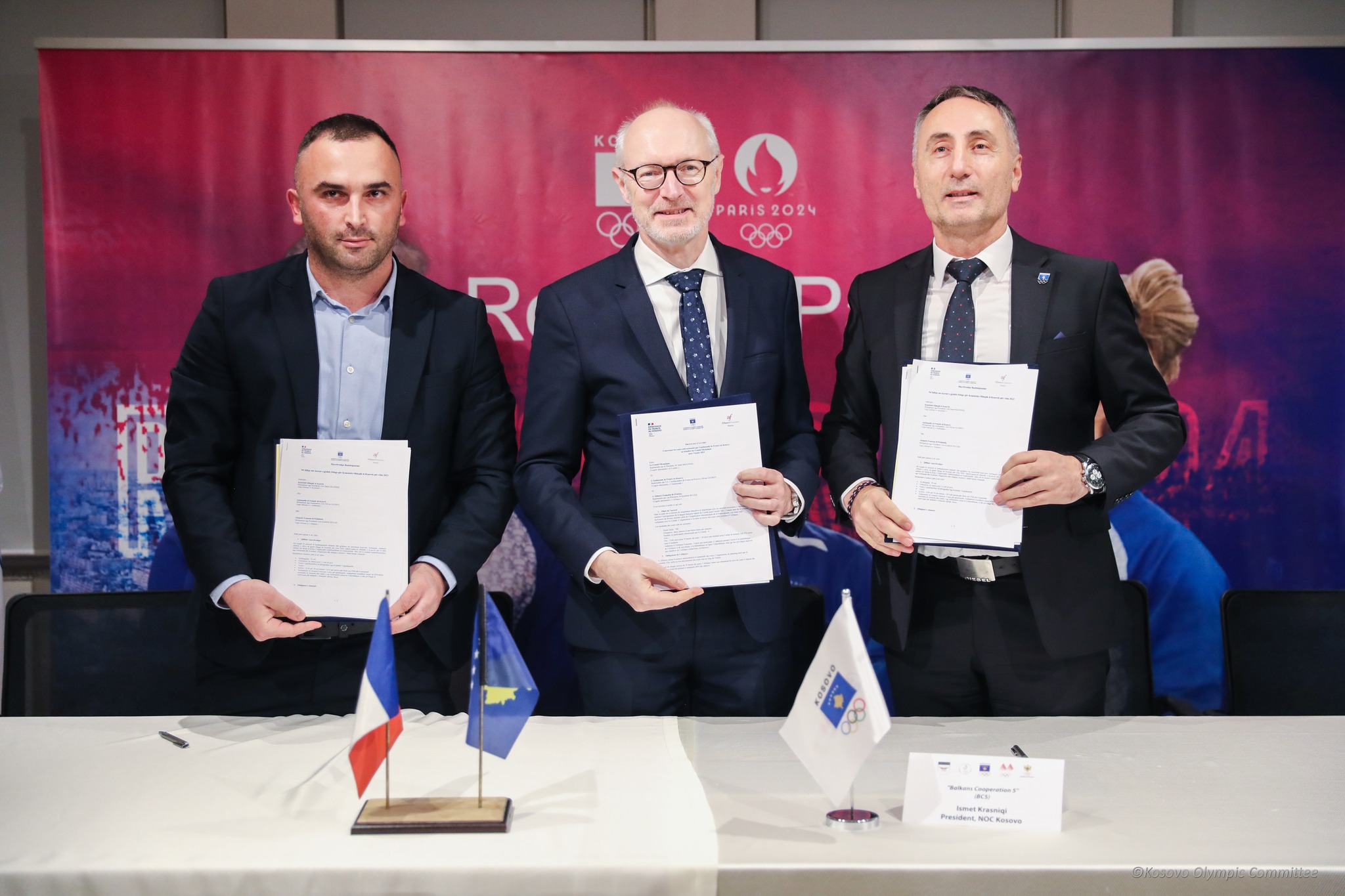 KOK nënshkruan marrëveshje bashkëpunimi me Ambasadën dhe Aleancën franceze në Kosovë