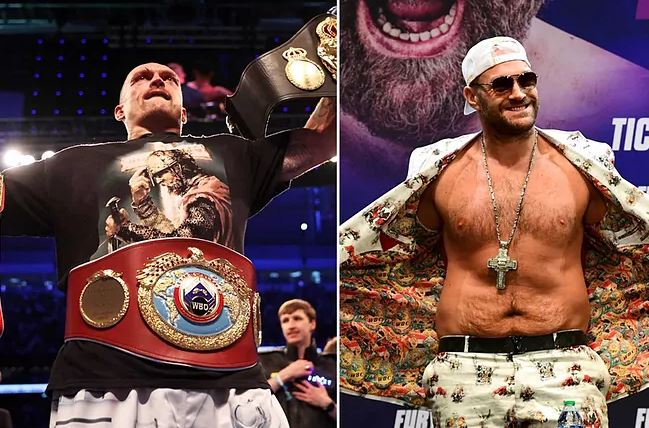 Tyson Fury i dërgon Oleksandr Usyk kontratën për betejën e shumëpritur