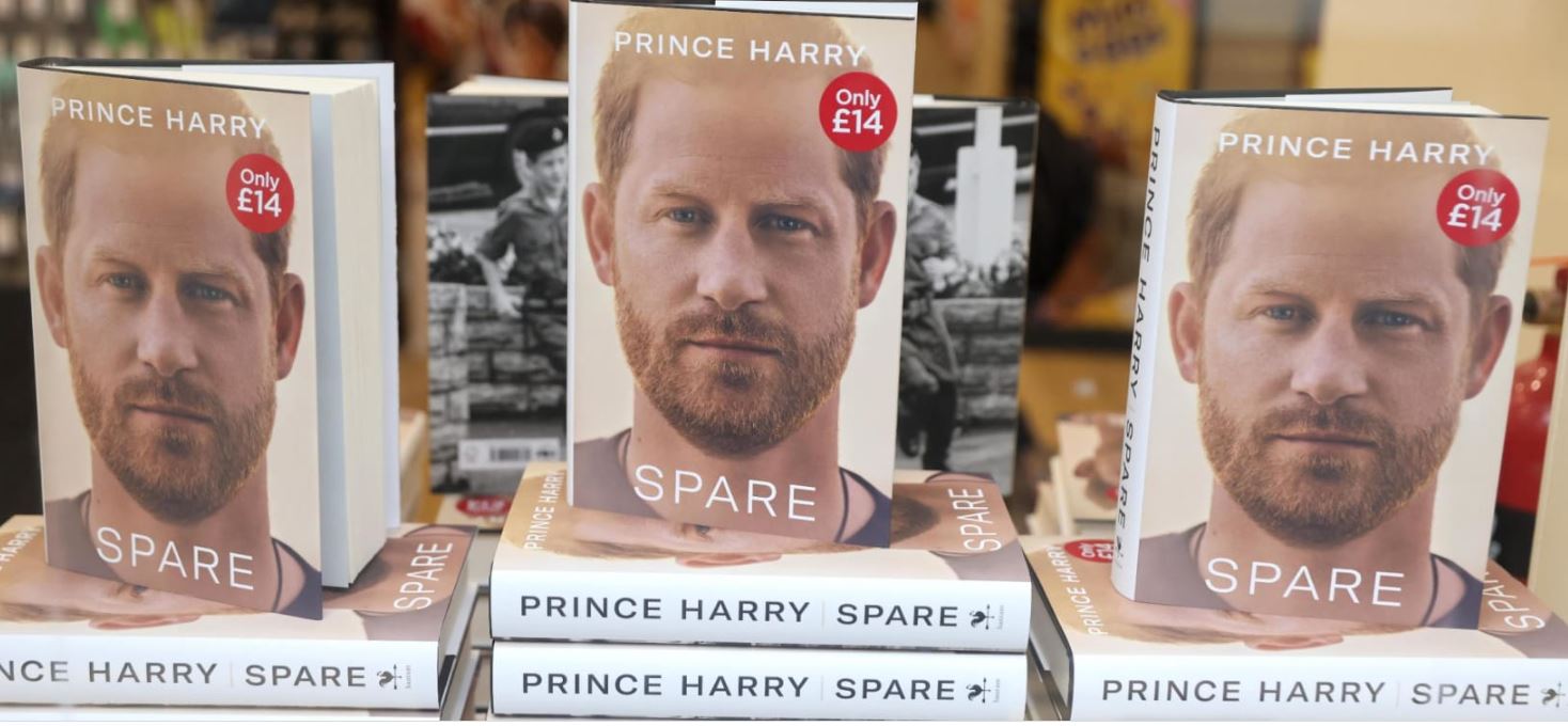 Libri i Princit Harry po thyen rekord shitjesh