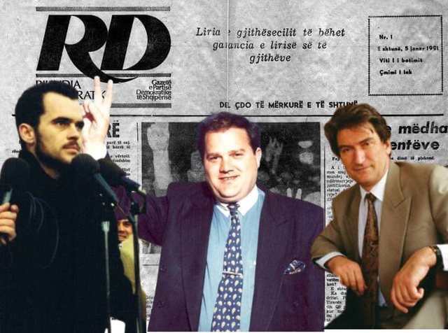 Biseda e papublikuar mes Ramës, Berishës dhe Hajdarit e vitit 1991