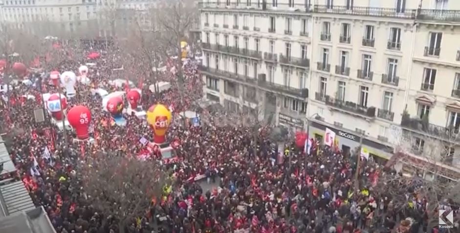 Francë: Kundërshtohet me protesta mosha e pensionimit (VIDEO)