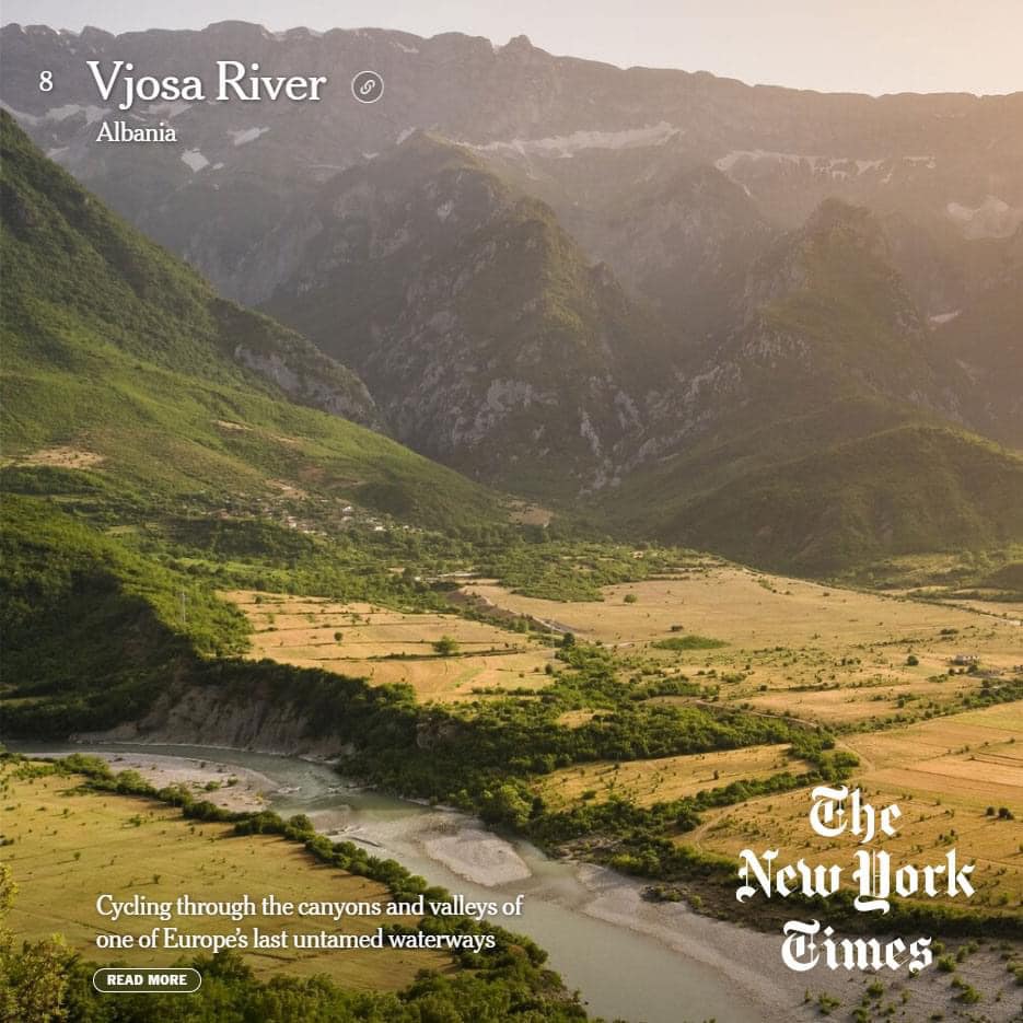 “New York Times” sugjeron Vjosën për ta vizituar, Rama: Në pranverë e shpallim Park Kombëtar
