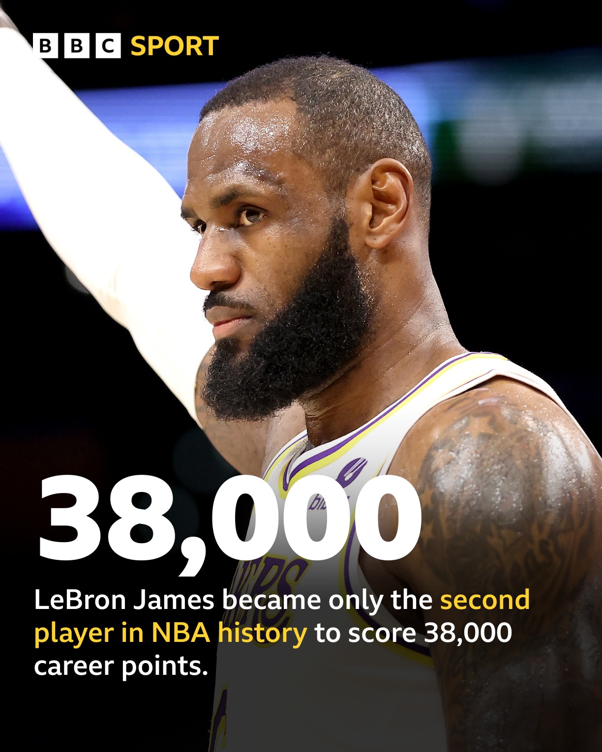 LeBron James do ta thyejë rekordin në Artmotion