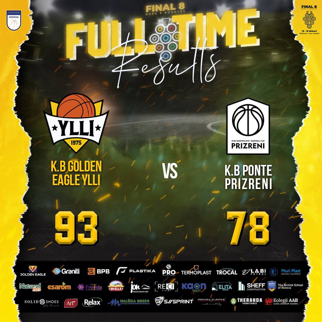 Golden Eagle Ylli kalon në gjysmëfinale, e mposht Ponte Prizrenin