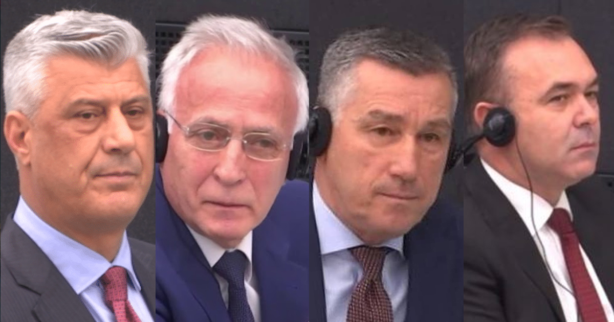 Hashim Thaçi, Kadri Veslei, Jakup Krasniqi, Rexhep Selimi
