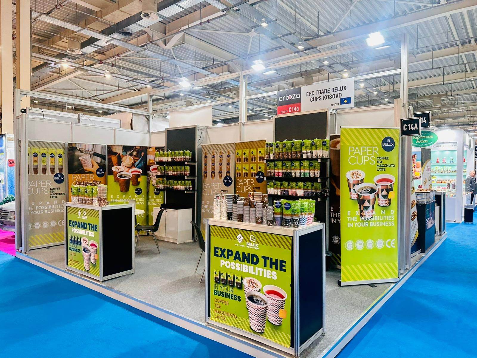 ERC Trade & Belux Paper Cups në panairin ndërkombëtar “METROPOLITAN EXPO - ARTOZA”