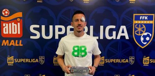 Nazmi Gripshi, është "Ylli i javës" në Superligë