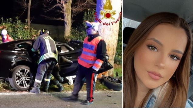 Vetura përplaset me pemën, vdes 19 vjeçarja shqiptare në Itali