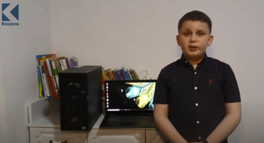 Blendi Nuridini, 13 vjeçari i cili na flet për teknologji e inteligjencë artificiale (VIDEO)