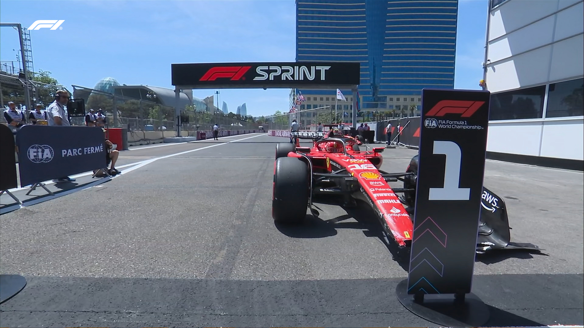 Leclerc, i pari edhe në Sprint Shootout në Baku