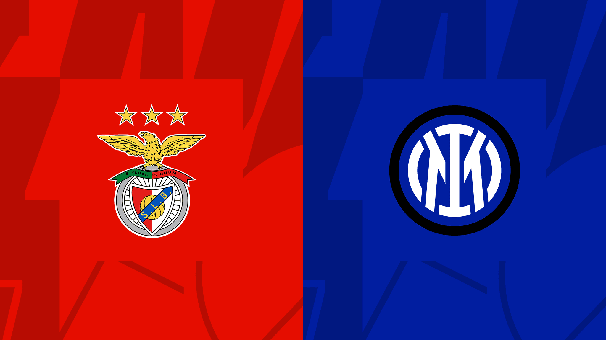 Benfica-Inter, formacionet zyrtare