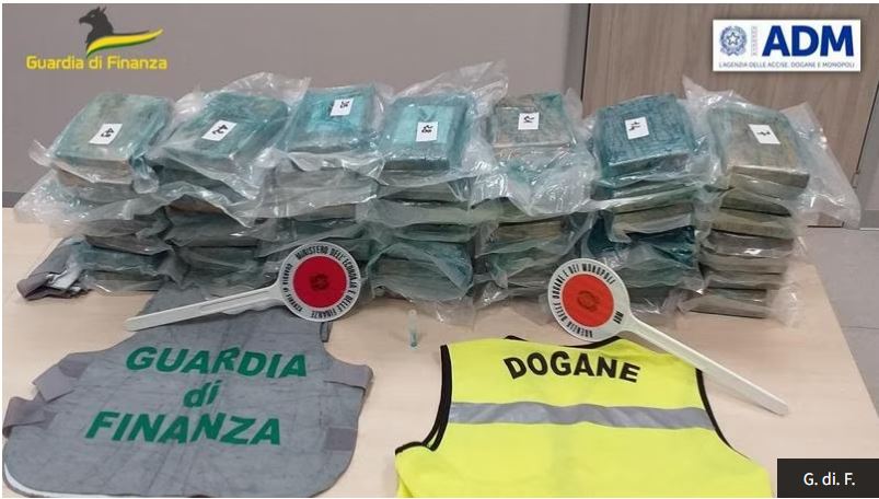 Arrestohet 21-vjeçari shqiptar në Itali, kapet me 85 kilogramë kokainë