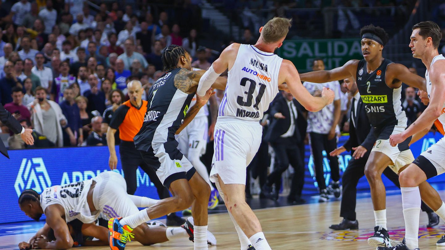 Shqiptohen dënimet pas përleshjes brutale në mes të Real Madridit dhe Partizanit