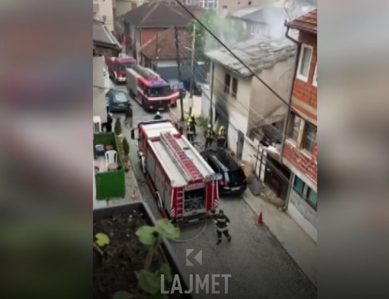 Zjarr në një shtëpi në Prishtinë, këto janë dyshimet e para (VIDEO)