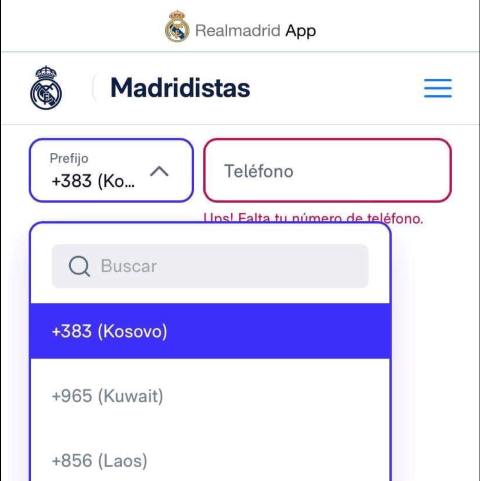 Aplikacioni Real Madrid