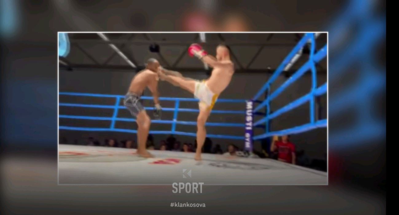 Nokaut brutal nga Azdren Krasniqi, e fiton meçin për vetëm 25 sekonda (VIDEO)