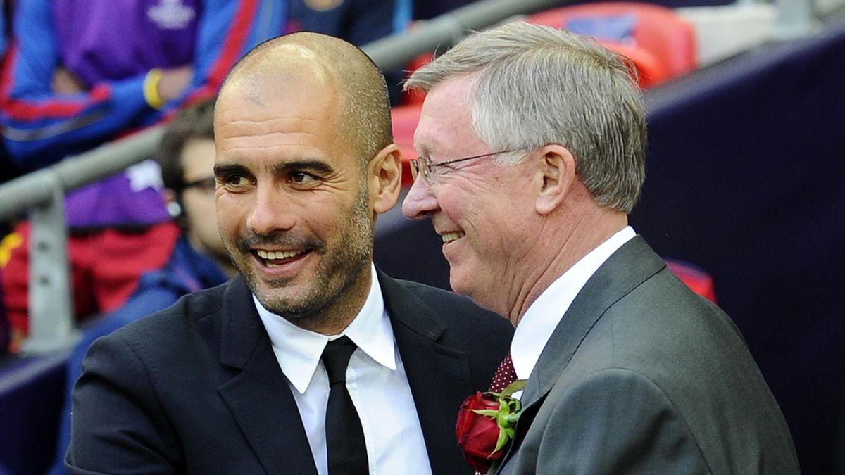 Guardiola si Ferguson