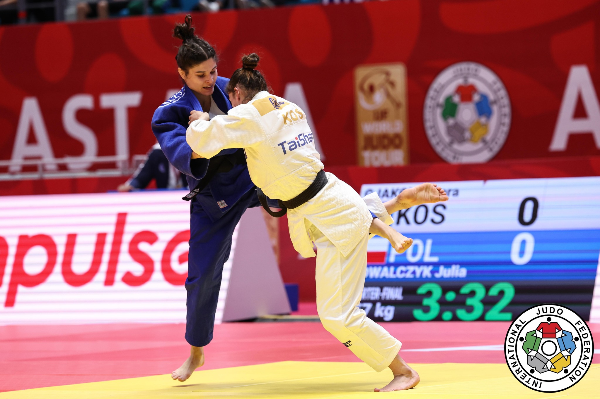 Nora Gjakova, e argjendtë në Grand Slamin e Kazakistanit