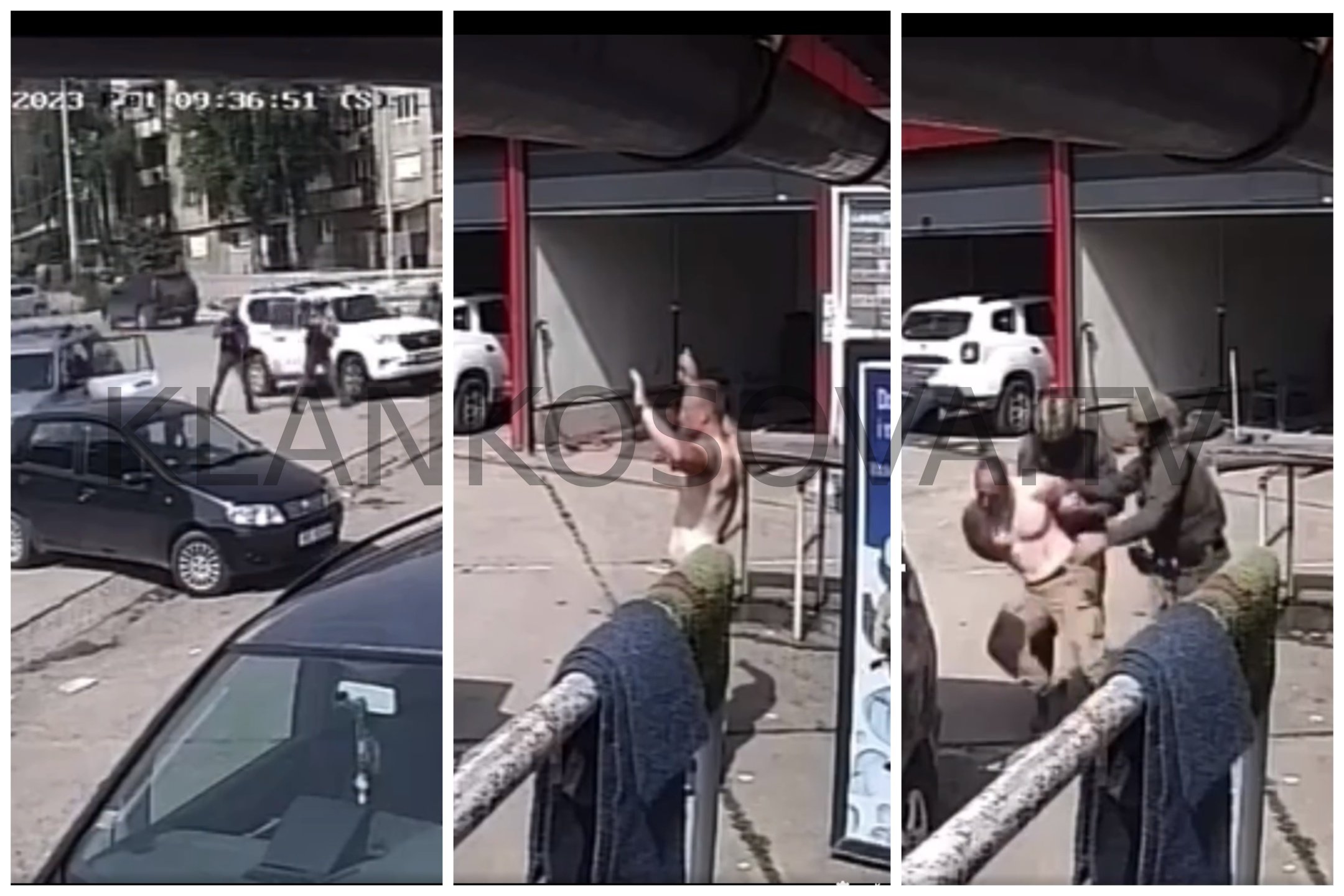 Pamje nga arrestimi i serbit të dyshuar për sulm ndaj KFOR-it (VIDEO)