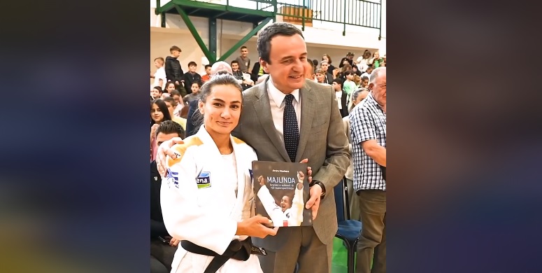 Albin Kurti: Majlinda Kelmendi është simbol i suksesit në Kosovë (VIDEO)