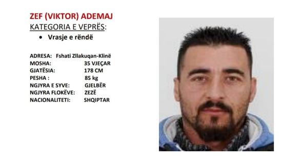Policia në kërkim të të dyshuarit për përfshirje në vrasjen e dy vëllezërve në Gjakovë