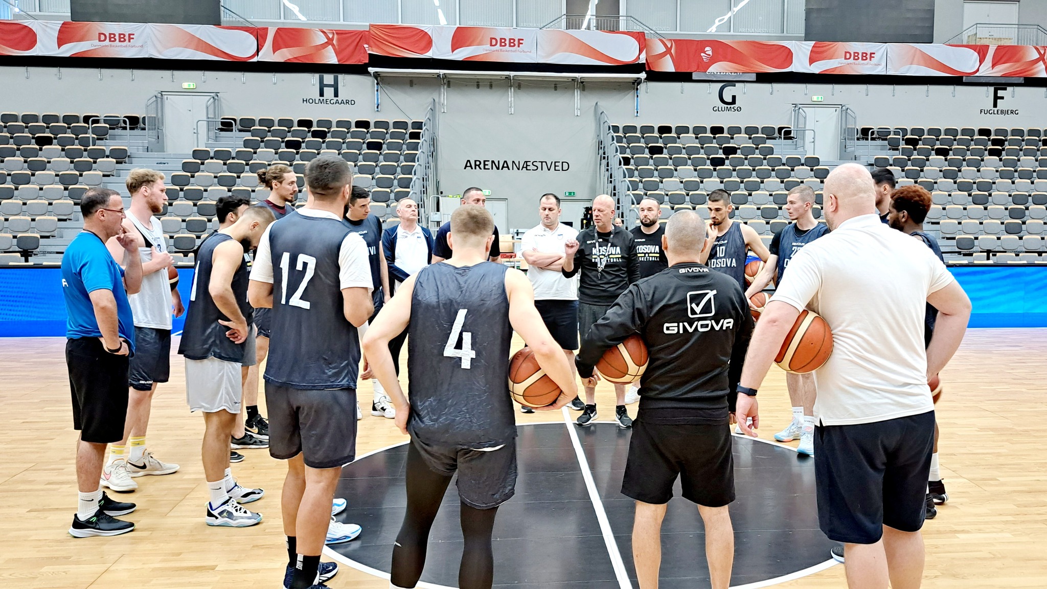 Basketbollistët e Kosovës stërviten në Danimarkë
