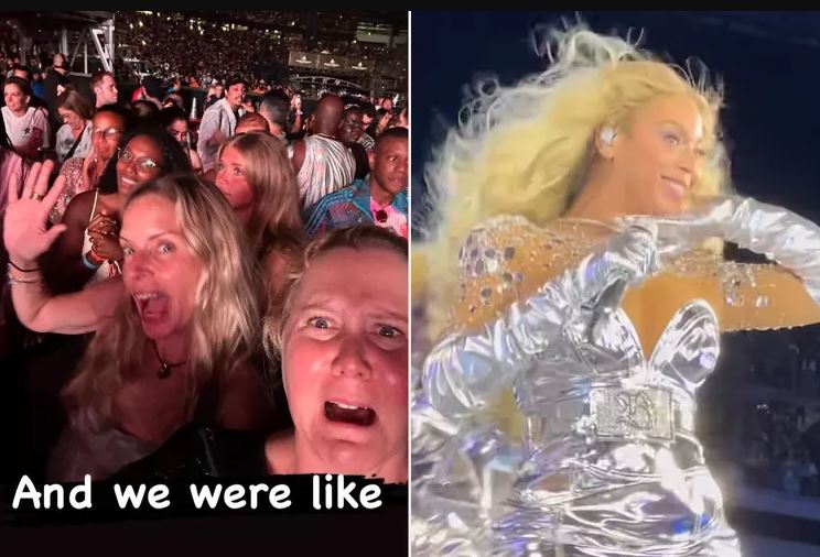 Amy Schumer fanse e flakët e Beyonce, e ndjek koncertin e saj në Boston