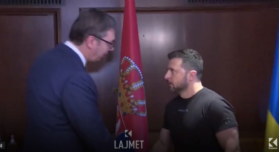 Takimi Zelensky-Vuçiq shkakton reagime në BE e Ukrainë (VIDEO)