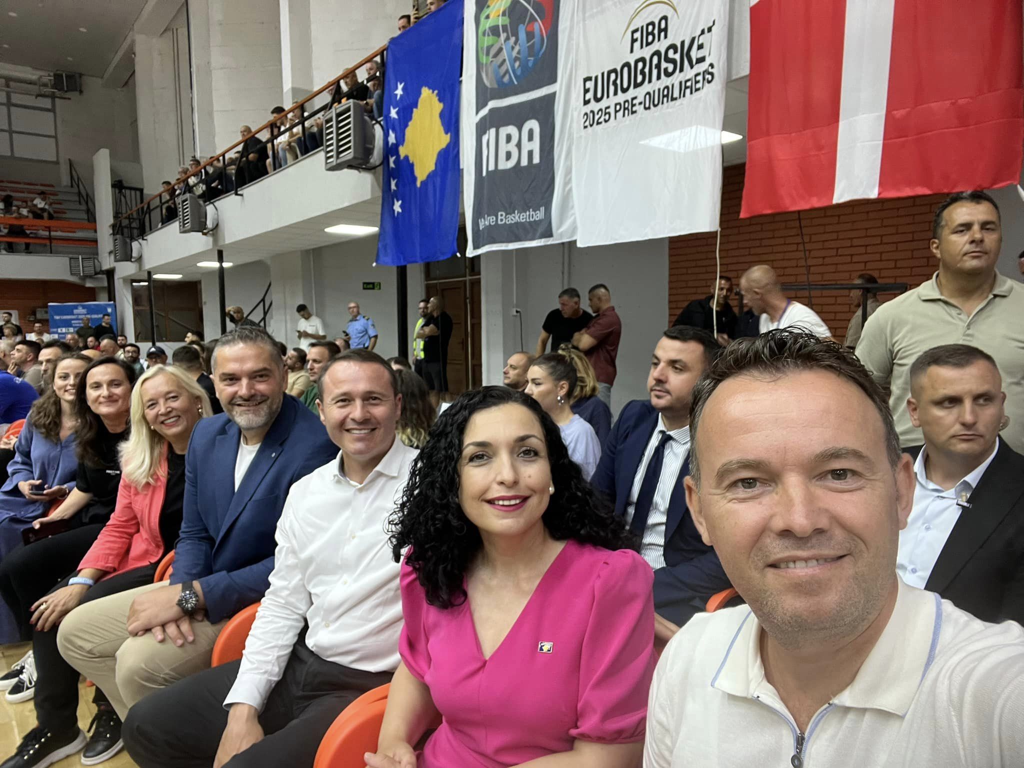 Presidentja mbështet Dardanët: Edhe një fitore na duhet për kualifikime në FIBA Eurobasket 2025