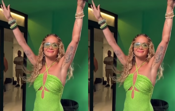 Rita Ora elektrizon skenën në koncertin në Ibiza (VIDEO)