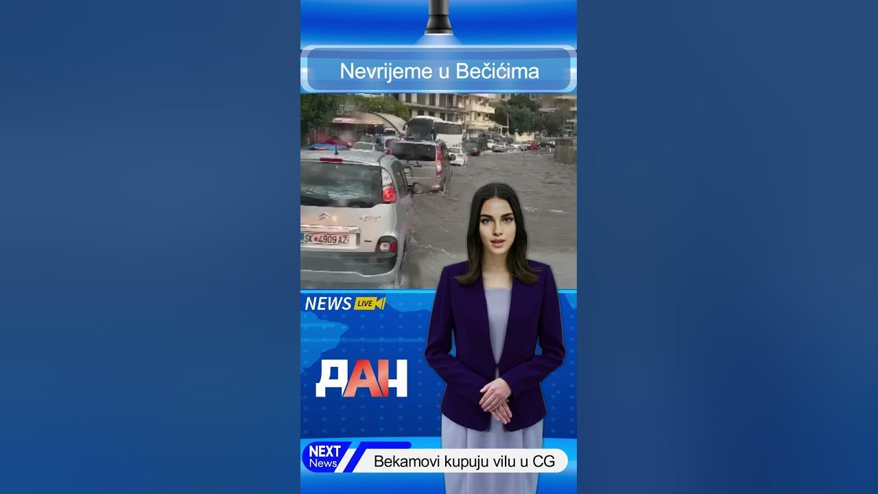 “Sara” artificiale moderon lajmet në median e Malit të Zi (VIDEO)