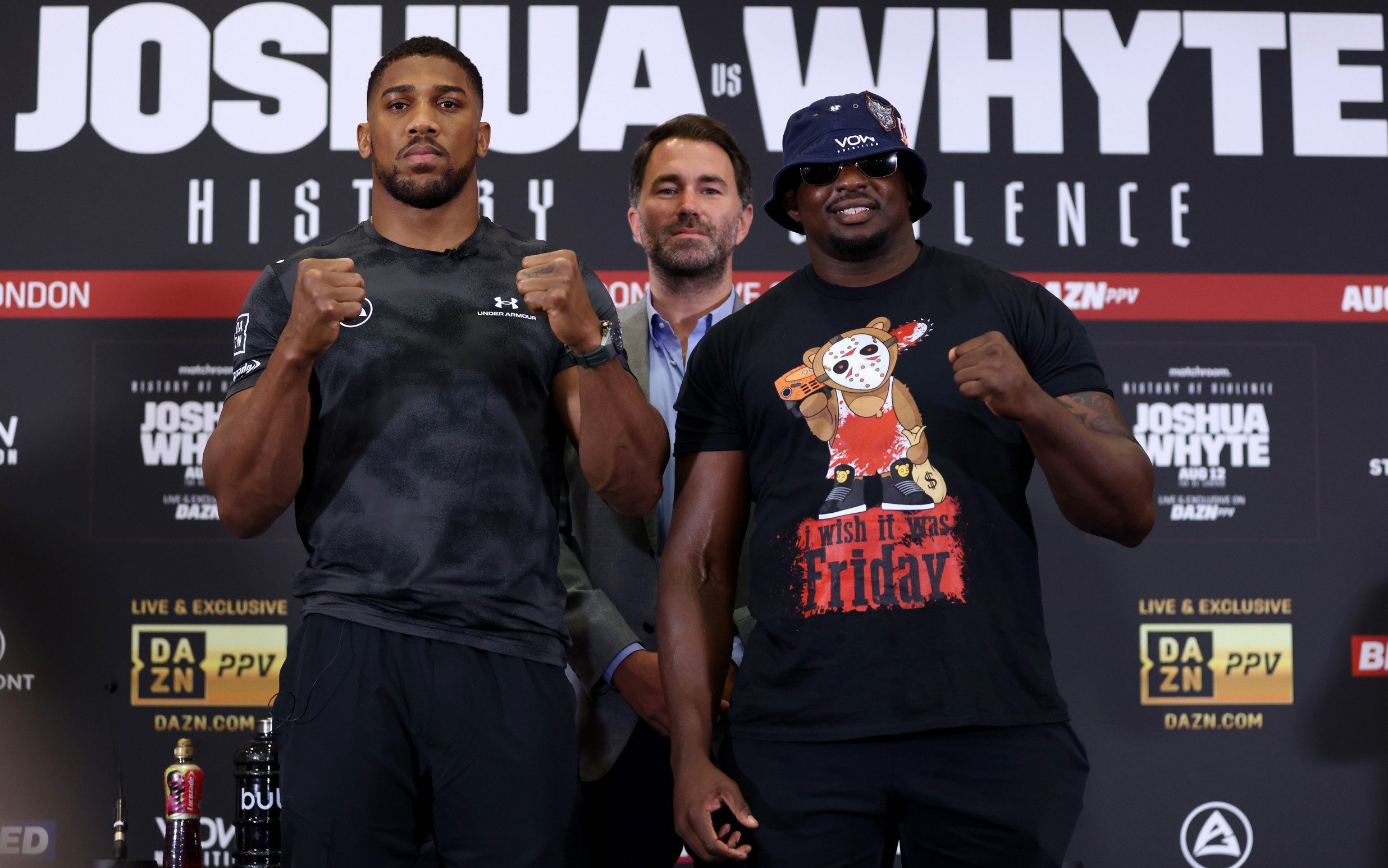 Anulohet ndeshja mes Joshuas dhe Whyte