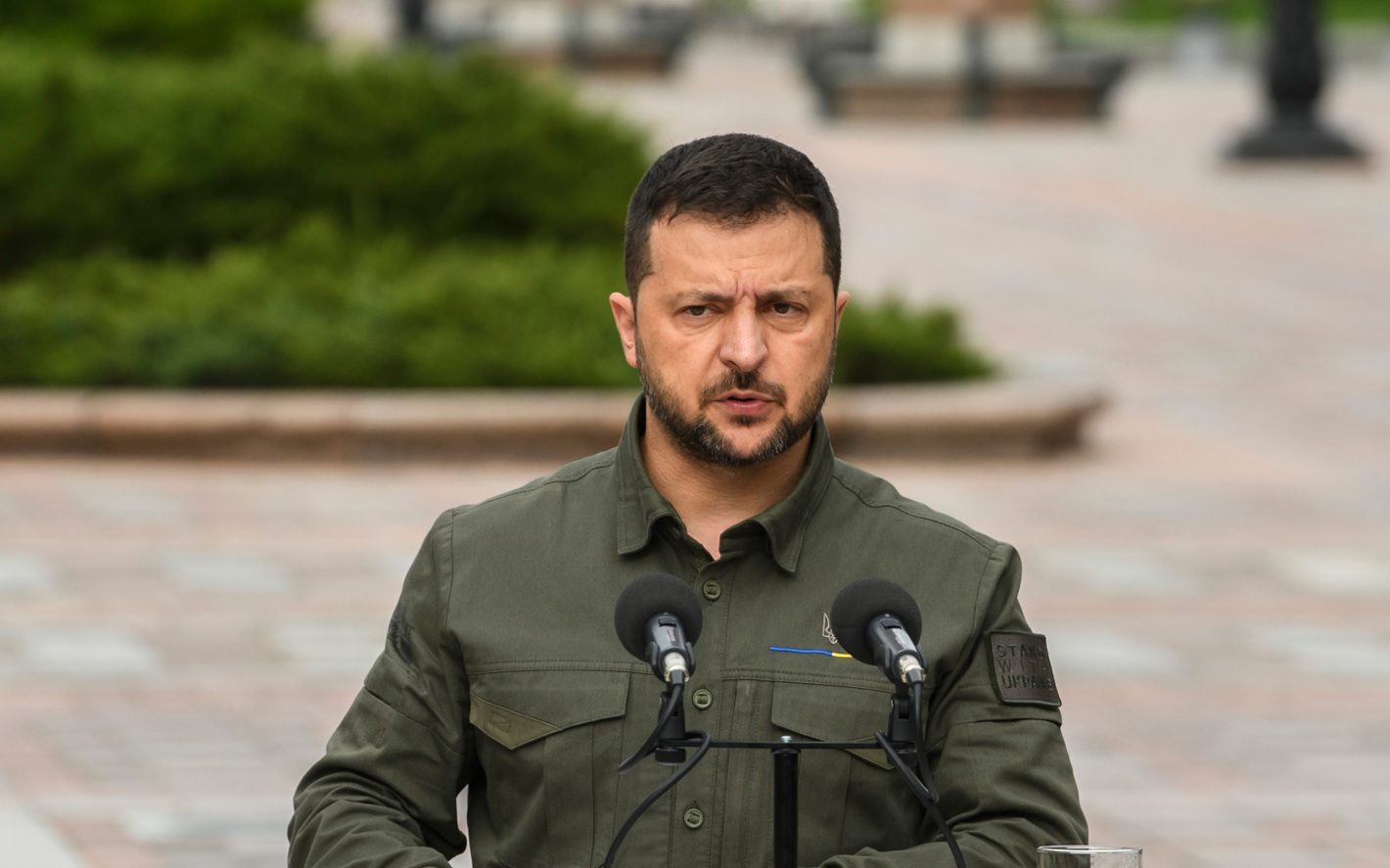 Zelensky takon Ministrin e Mbrojtjes së Sllovakisë, diskutuan zhvillimet në vijën e frontit me Rusinë