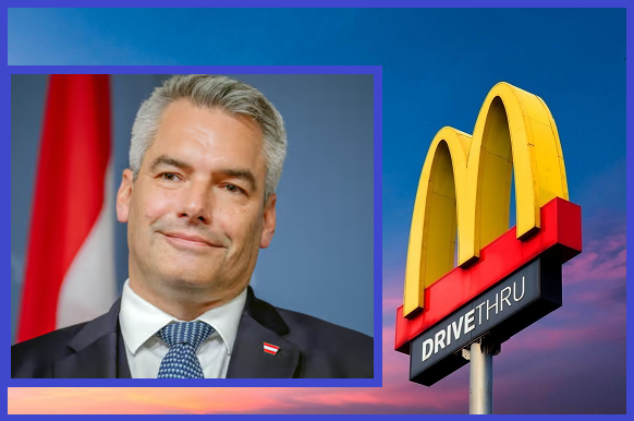 Lërini të hanë burgera! Kancelari austriak thotë se familjet me të ardhura të ulëta të ushqehen në McDonald's