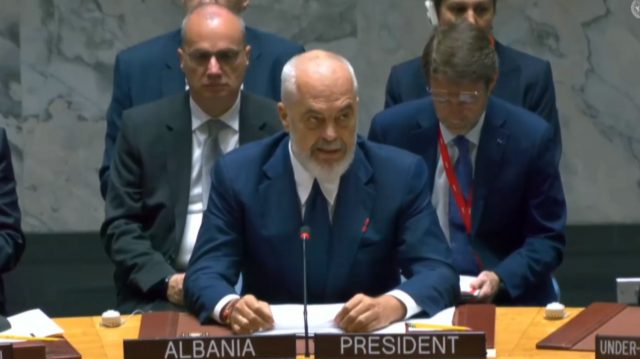 Këshilli i Sigurimit, Rama replikon me delegacionin rus për Zelenskyn dhe Maqedoninë e Veriut