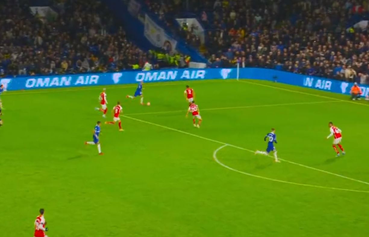 Mudryk shënon eurogol ndaj Arsenalit (VIDEO)
